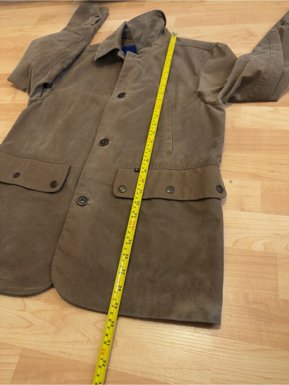 RARE Best Made Co Mens Tan Light Waxed Cruiser Jacket - Size XS (Made in USA) - Picture 15 of 16